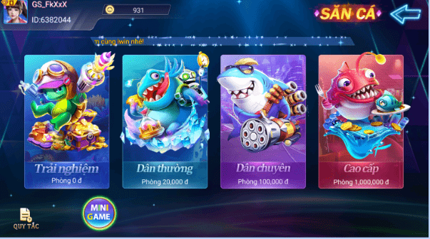 Cách chơi bắn cá dễ thắng tại Iwin cho người mới