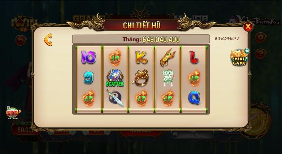 Game Slots Nổ Hũ Võ Lâm Truyền Kỳ - Cổng Game IWIN Club