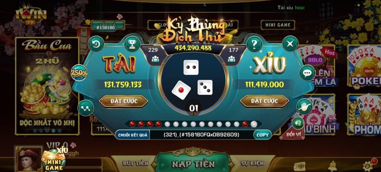 Game Tài Xỉu Nổ Hủ đổi thưởng uy tín 2022 - iWIN CLUB CONTACT