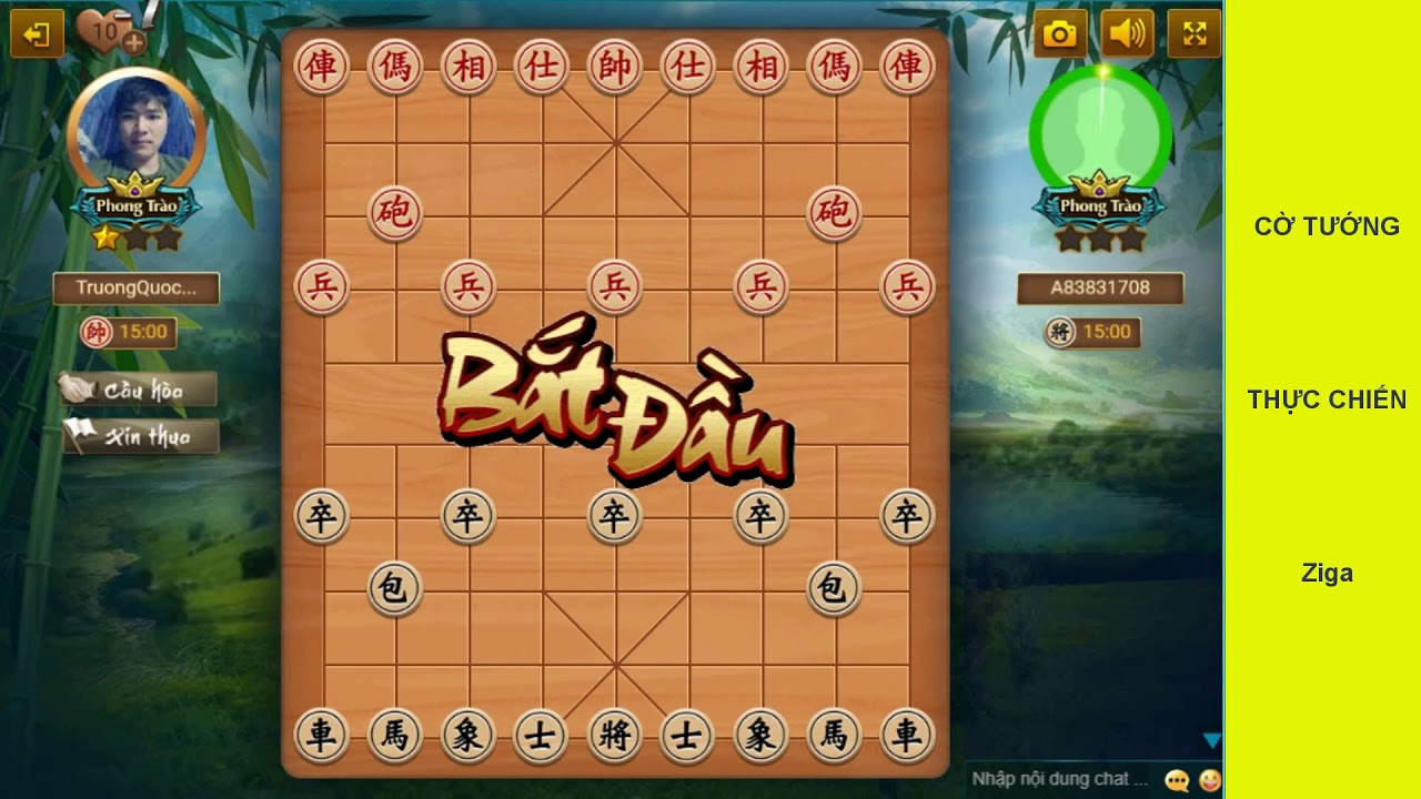 Cờ Tướng Thực Chiến Ziga Phần 1 - YouTube