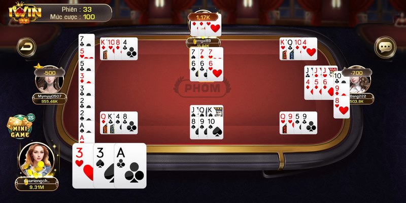 game bài phỏm online