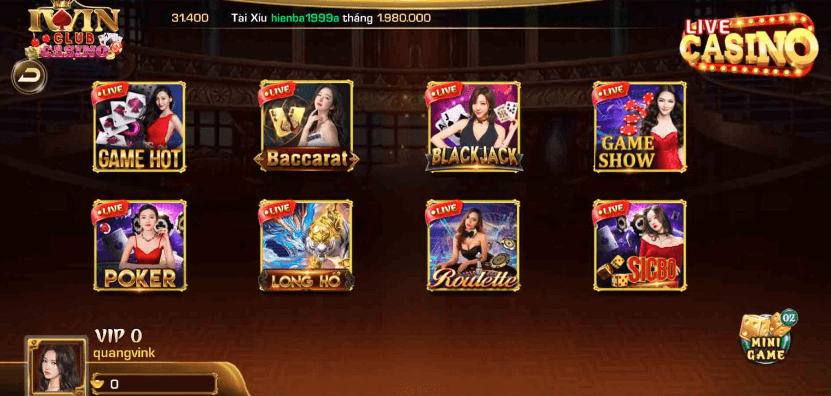 IWIN CLUB – Tìm Hiểu Cổng Live Casino uy tín