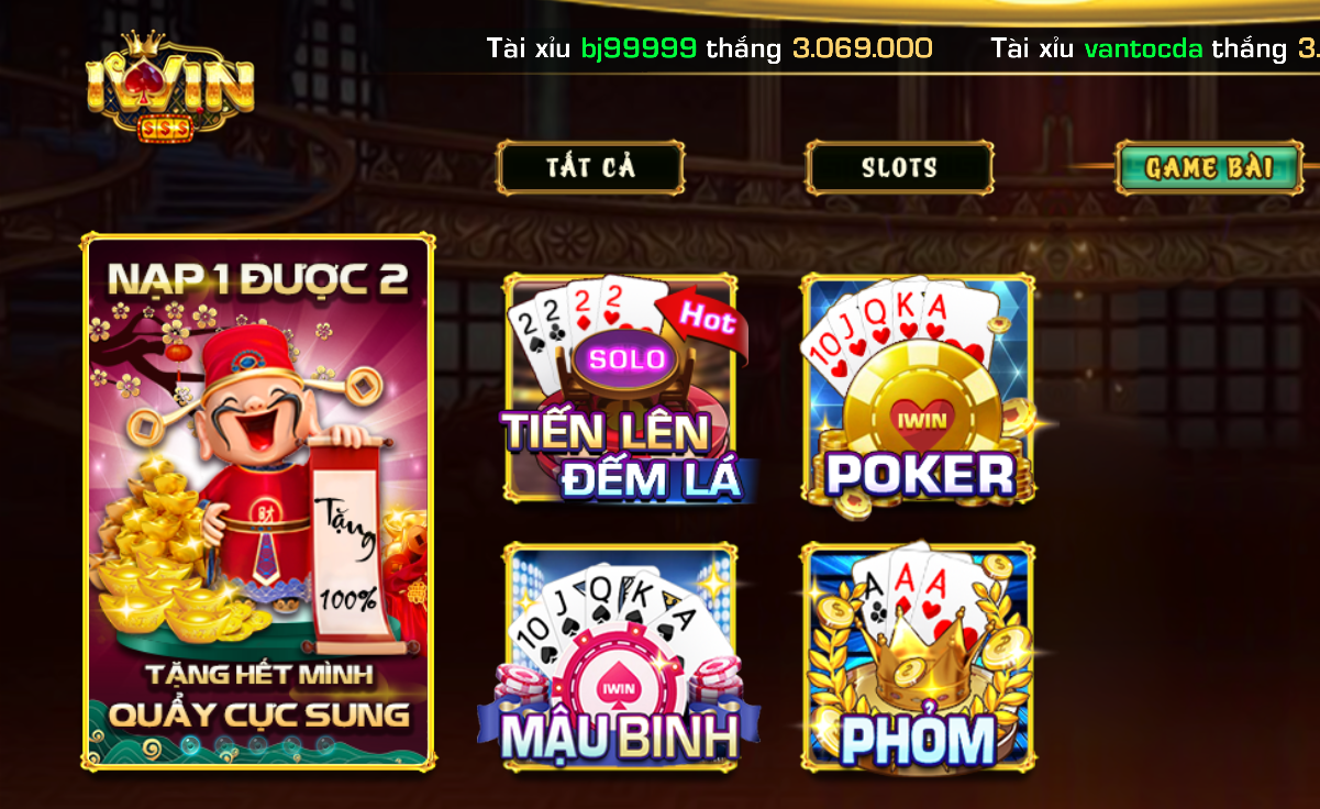 Mậu Binh - iWIN CLUB 2022 - Mẹo, cách chơi luôn thắng.