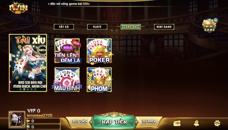 Mẹo chơi game bài đổi thưởng Iwin